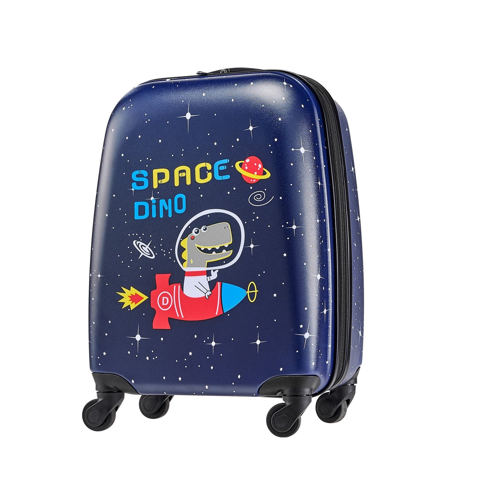 Mouse & Accessories: VEVOR Kids Luggage Set, 2 Piece, 45.7 cm Hardside Rolling Wheels Suitcase with Hard-Shell Backpack, Dinosaur Kids Carry on Luggage Set, Holiday Birthday Present for Girls & Boys, Airline Approved