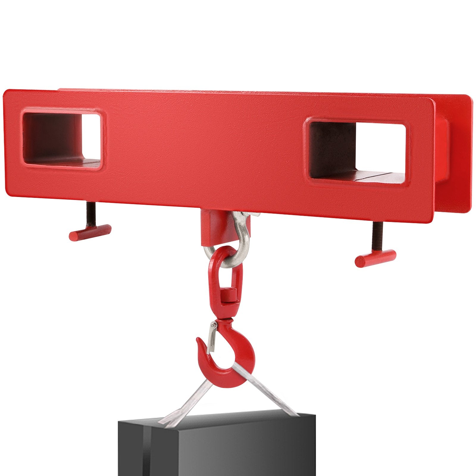 Automotive Lifts & Hoists: VEVOR Forklift Lifting Hook 6000 LBS Capacity Forklift Lifting Hoist Swivel Hook Mobile Crane Forklift Attachments