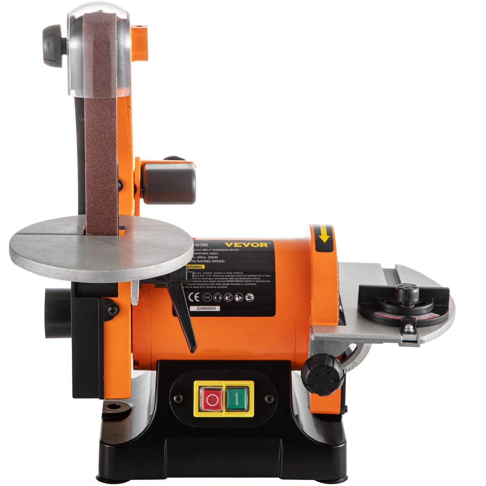 Automotive Gauges: VEVOR Belt Sander 300W Grinder Sander 1 x 30 Inch Electric Belt & Disc Sander 2950 RPM Variable Speed (300W)