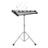 Drums: VEVOR 32 Note Glockenspiel Xylophone Bell Kit, Professional Percussion Instrument Set with Mallets, Drum Sticks, Music Stand, Adjustable Stand and Carrying Bag for Students & Adults