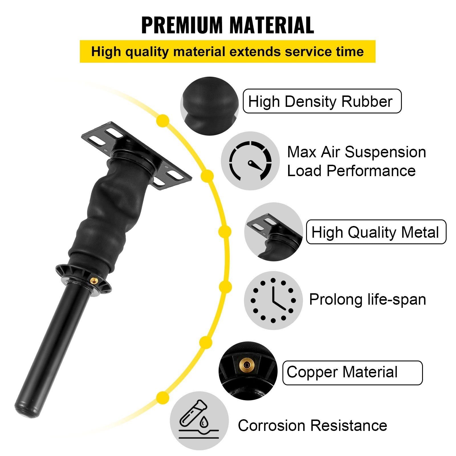 Automotive Parts: Vevor 3595977C96 Cab Shock Absorber for International Prostar 2008