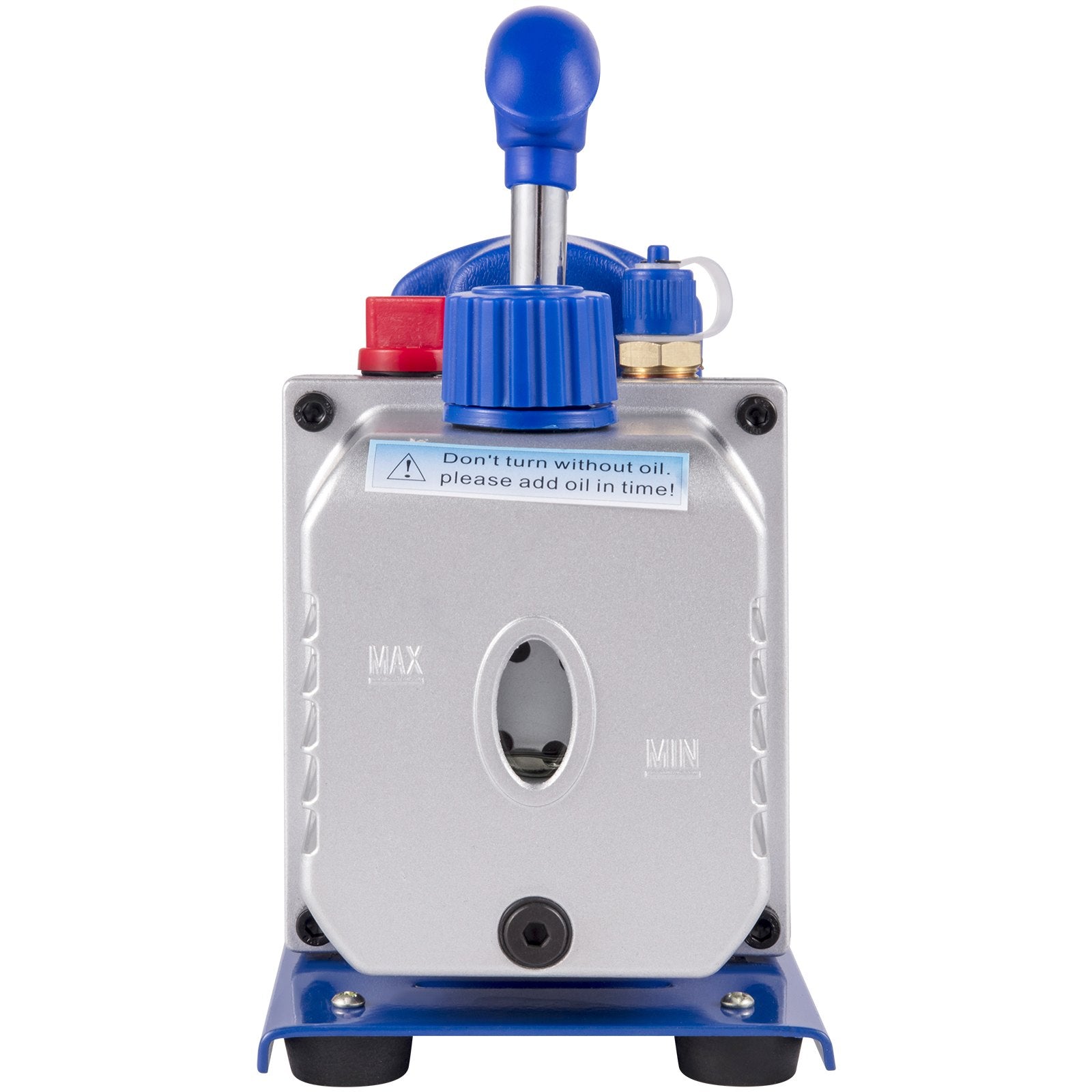 Food Storage: VEVOR 3CFM 84 L/M 1-Stage, Refrigerant Vacuum Pump Refrigeration Gauges A/C Air Conditioning 1440 RPM 1/4 HP, 3 pcs hoses 800 PSI Refrigeration Gauges