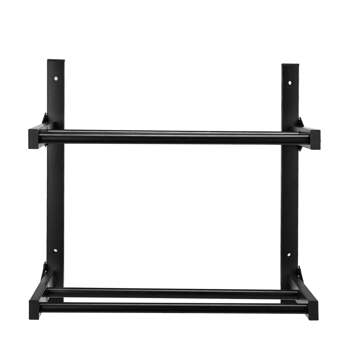 Wall Mount Printer Filament Storage Rack, 2-Tier Wall Bracket Storage Shelf, Rolling Filament Spool Holders Racks with Wheels, Filaments Organzied for 3D Printing Studio, Workshop (Shelf Only)