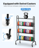 Water Filtration Accessories: VEVOR 3D Printer Filament Storage Rack, 4 Tier Heavy Duty Storage Shelf, Rolling Filament Spool Holders Racks with Wheels, Filaments Organzied for 3D Printing Station, Office, Workshop (Shelf Only)