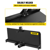 Automotive Parts: VEVOR 3 Point Attachment Adapter Skid Steer Trailer Hitch Front Loader Case
