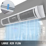 Curtain Accessories: Vevor Air Curtain Door Air Curtain, 3 Adjustable Speeds 60-Inch Air Curtain Commercial