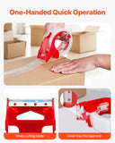 Tape & Dispensers: VEVOR Packing Tape 6 Rolls 65 Yards Clear Shipping Tape with Dispenser 2.7 Mil