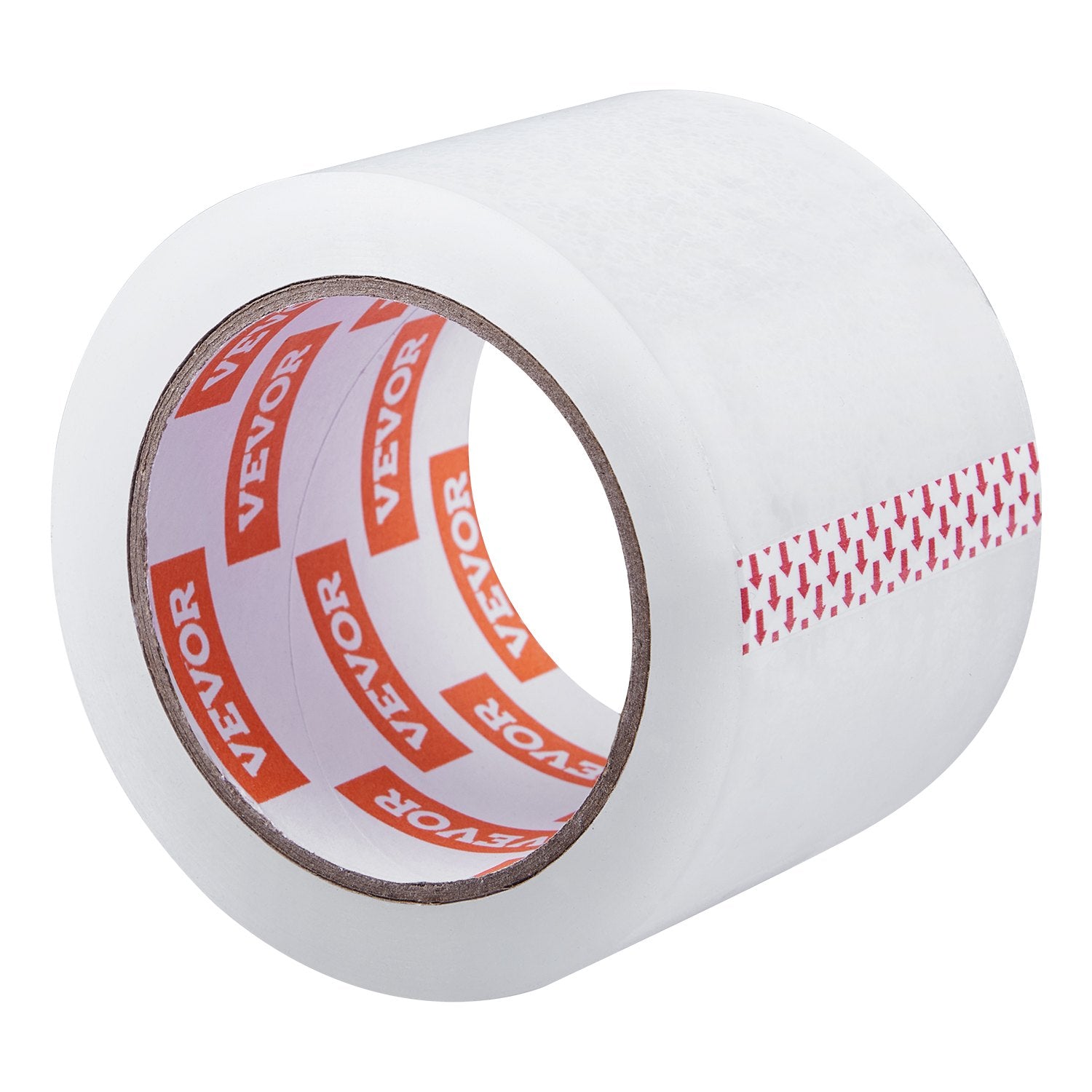 Tape & Dispensers: VEVOR Clear Packing Tape 6 Rolls 65 Yards Heavy Duty Clear Packing Tapes 2.7 Mil