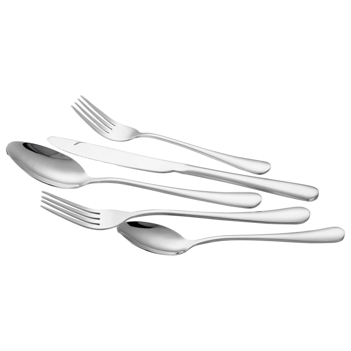30-Piece Silverware Set, Food-Grade Stainless Steel Flatware Utensils, Mirror Finished Cutlery Set, Dishwasher Safe Eating Tableware for Kitchen Home, Service for 6, Include Knife Fork Spoon