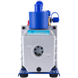 Automotive Repair & Speciality Tools: VEVOR Vacuum Pump 4.8CFM 1/3HP Air Vacuum Pump HVAC A/C Air Refrigerant Rotary Vane Vacuum Pump Single Stage 4 Valve AC Manifold Gauge Set (4.8CFM1/3HP)