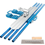 Masonry Tools: VEVOR Bull Float Magnesium Concrete Float 48 x 8" Round End Concrete Float Tool Cement Tool Bull Concrete Kit Bull Float with 4 Float Handle Bull Float Bracket Concrete Tools Finishing Bull Float