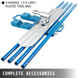 Masonry Tools: VEVOR Bull Float Magnesium Concrete Float 48 x 8" Round End Concrete Float Tool Cement Tool Bull Concrete Kit Bull Float with 4 Float Handle Bull Float Bracket Concrete Tools Finishing Bull Float
