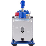 Automotive Cleaning: Vevor 4CFM 1/4HP Rotary Vane Vacuum Pump + R134AManifold Gauge Tester Charging +Hose