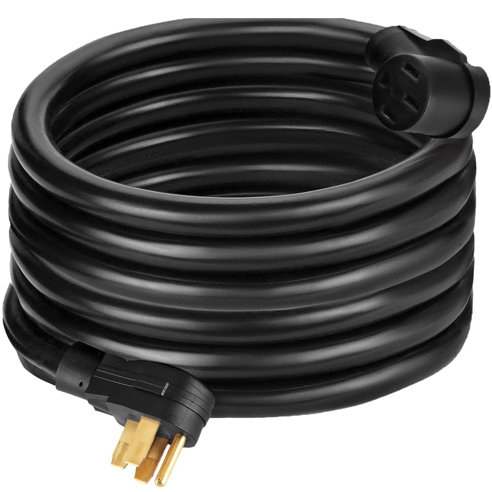 Automotive Repair & Speciality Tools: VEVOR 50Ft 50 Amp RV Power Cord Durable Heavy Duty RV Extension Cord Copper Wire RV Cord Power Supply Cable for Trailer Motorhome Camper