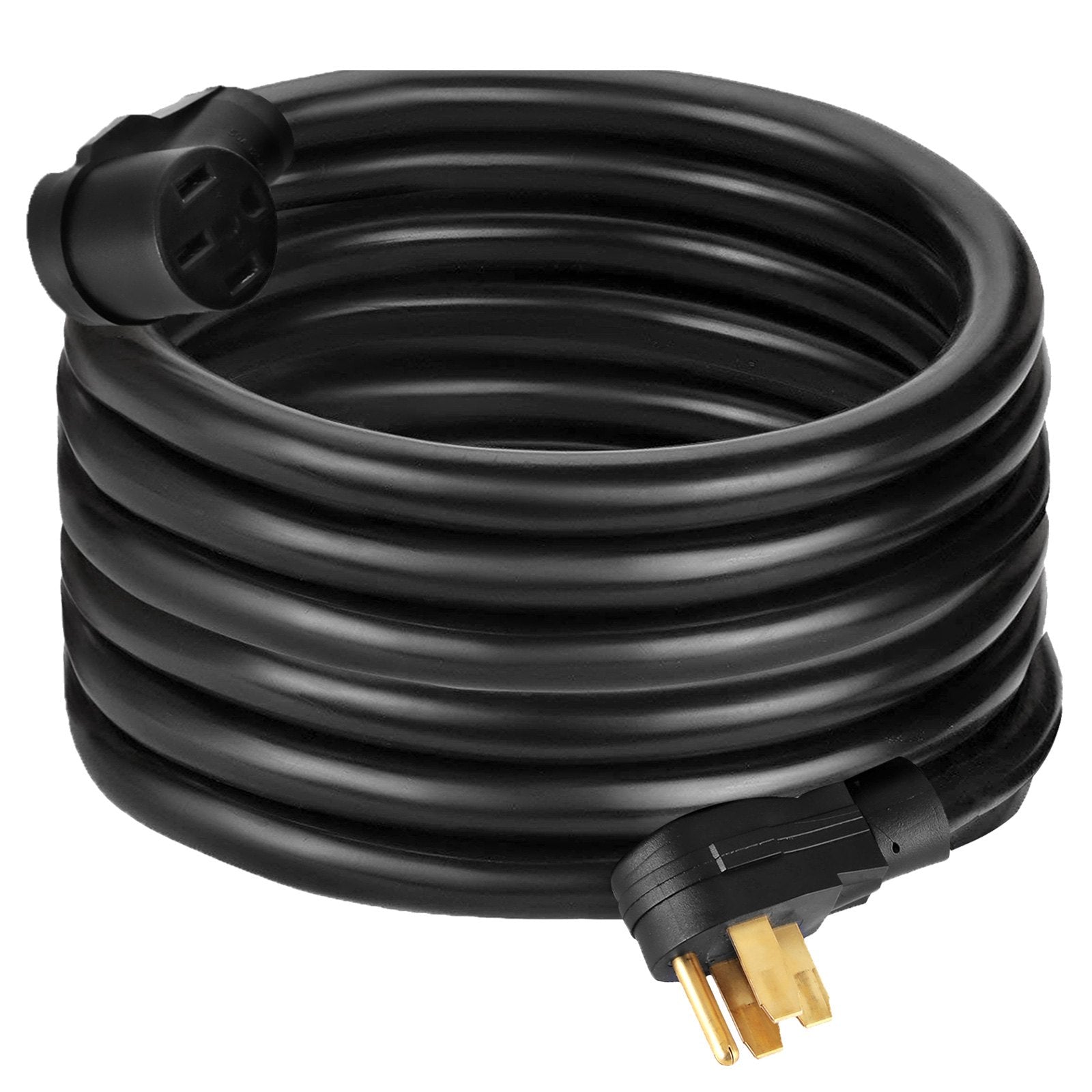 Automotive Repair & Speciality Tools: VEVOR 50Ft 50 Amp RV Power Cord Durable Heavy Duty RV Extension Cord Copper Wire RV Cord Power Supply Cable for Trailer Motorhome Camper