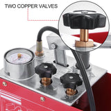 Fuel & Exhaust: VEVOR Hydraulic Pressure Test Pump 50 Bar Hand Pressure Test Pump 726 PSI 3.2 Gallon Tank 45ML 1/2" BSP Hydrostatic Test Pump for Pipeline Pressure Container Irrigation Firemen (Test Pump 50 Bar)