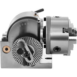 Drill & Screwdriver Accessories: VEVOR BS-0 Dividing Head 5 Inch, Precision Dividing Head Set with 5" 3-jaw Chuck & Tailstock Dividing Plates for Milling Machine