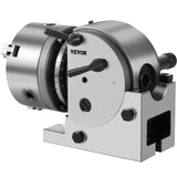 Drill & Screwdriver Accessories: VEVOR BS-0 Dividing Head 5 Inch, Precision Dividing Head Set with 5" 3-jaw Chuck & Tailstock Dividing Plates for Milling Machine