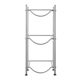 Fencing: VEVOR 3 Tiers Water Jug Holder, 5 Gallon Water Bottle Holder, Single Row Water Bottle Rack for 3 Bottles, Heavy Duty Water Jug Rack for Kitchen, Office, Living Room, Silver