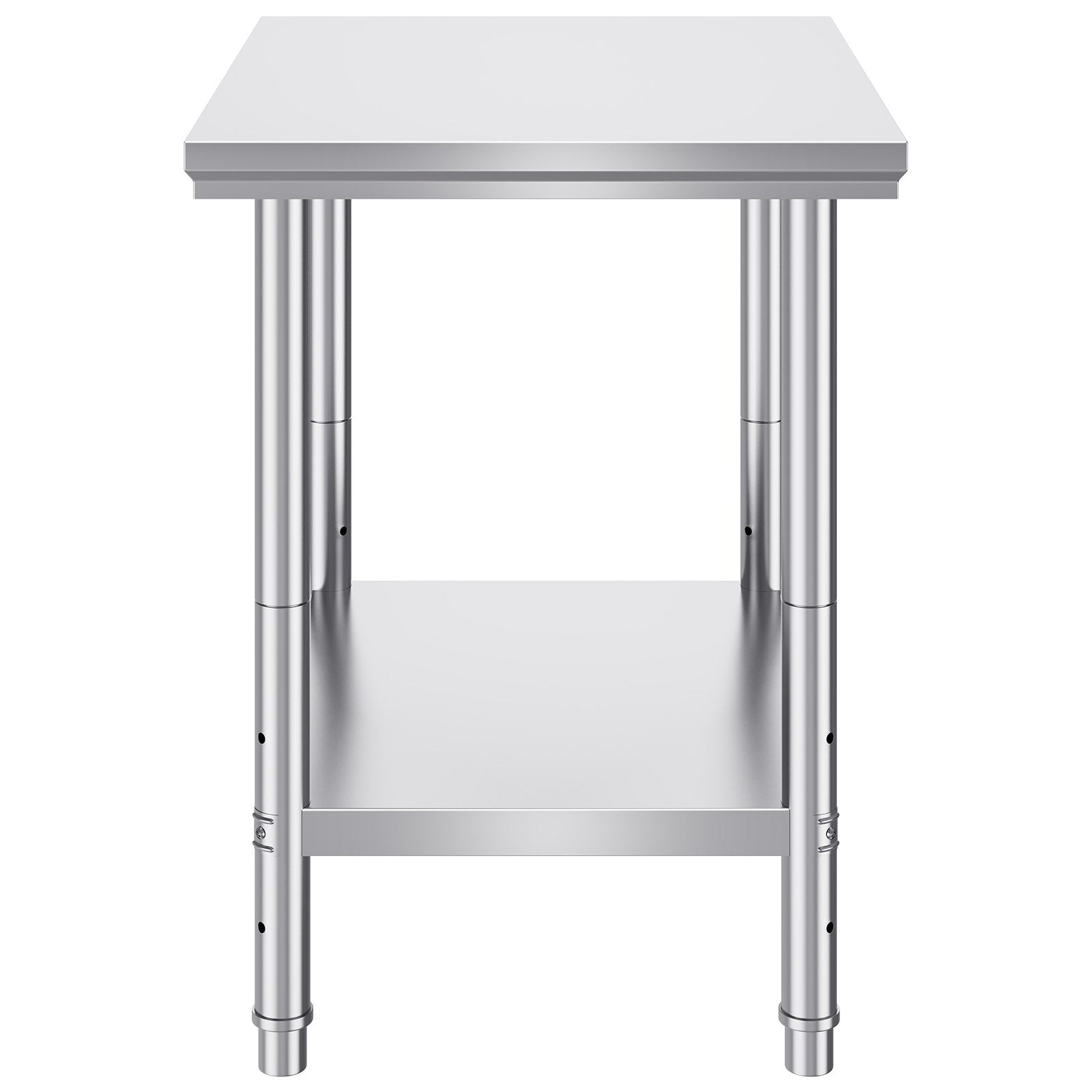 Basketball & Basketball Accessories: VEVOR Commercial Worktable & Workstation 24 x 30 x 32 Inch Stainless Steel Work Table Heavy Duty Commercial Food Prep Work Table for Home, Kitchen, Restaurant Metal Prep Table with Adjustable Feet