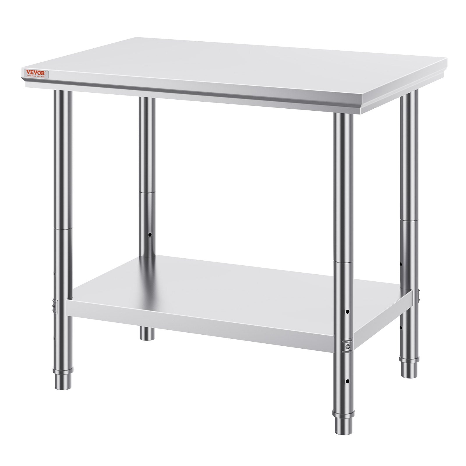 Outdoor Dining Sets: VEVOR 910x610mm Stainless Steel Kitchen Bench Commercial Work Food Prep Table