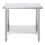 Outdoor Dining Sets: VEVOR 910x610mm Stainless Steel Kitchen Bench Commercial Work Food Prep Table