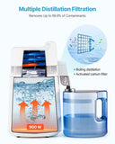 Distilling & Brewing: VEVOR 6L Water Distiller Home Countertop Purifier Machine 900W Plastic Container