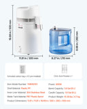 Distilling & Brewing: VEVOR 6L Water Distiller Home Countertop Purifier Machine 900W Plastic Container