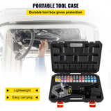 Automotive Repair & Speciality Tools: VEVOR Hydraulic Hose Crimper Hydra-Krimp 71500,Manual AC Hose Crimper Kit Air Conditioning Repaire Handheld,Hydraulic Hose Crimping Tool with 7 Die Set, for Barbed and Beaded Hose Fittings