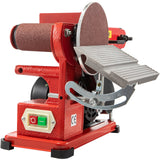 Sanding Accessories: VEVOR Belt Sander 4" x 36", Disc Combo Sander 6",Electric Adjustable Bench Belt Sander 375W,Grinder Bench Sanding Machine With 4 Rubber Foot Pad