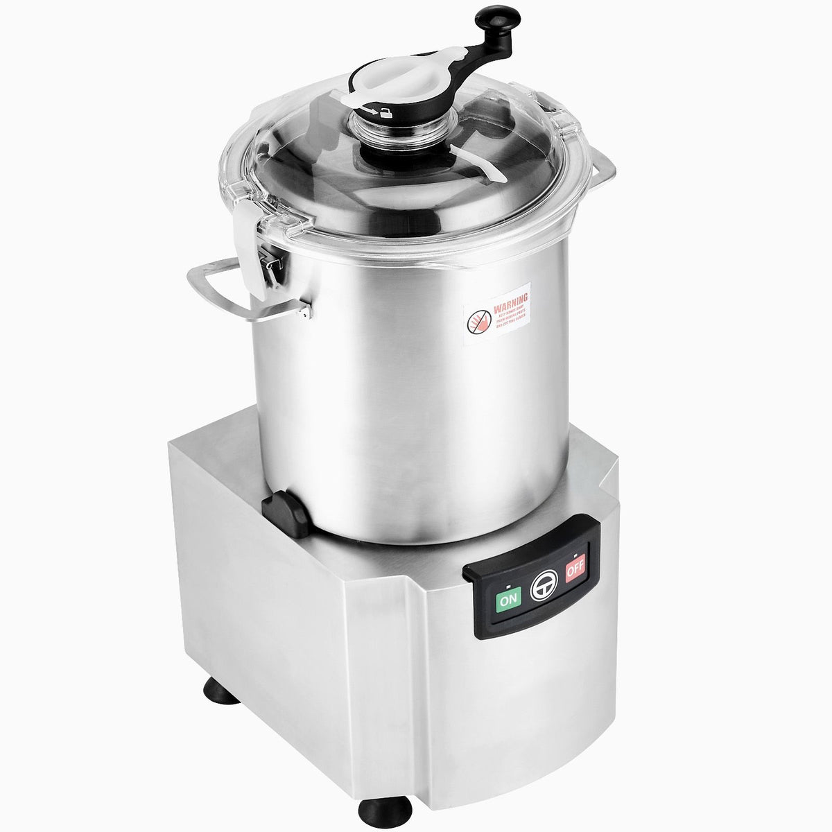 Food Processor & Vegetable Chopper, 18L Food-Grade Stainless Steel Food Processor Chopper with S-Curve Blade and Scraper, Ideal for Chopping Vegetables, Fruit, Grains, Nuts