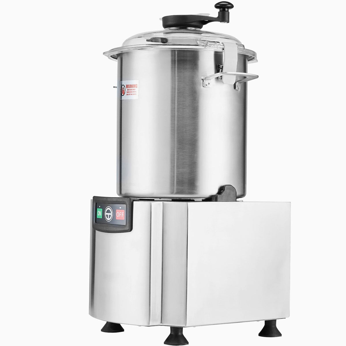 Food Processor & Vegetable Chopper, 18L Food-Grade Stainless Steel Food Processor Chopper with S-Curve Blade and Scraper, Ideal for Chopping Vegetables, Fruit, Grains, Nuts