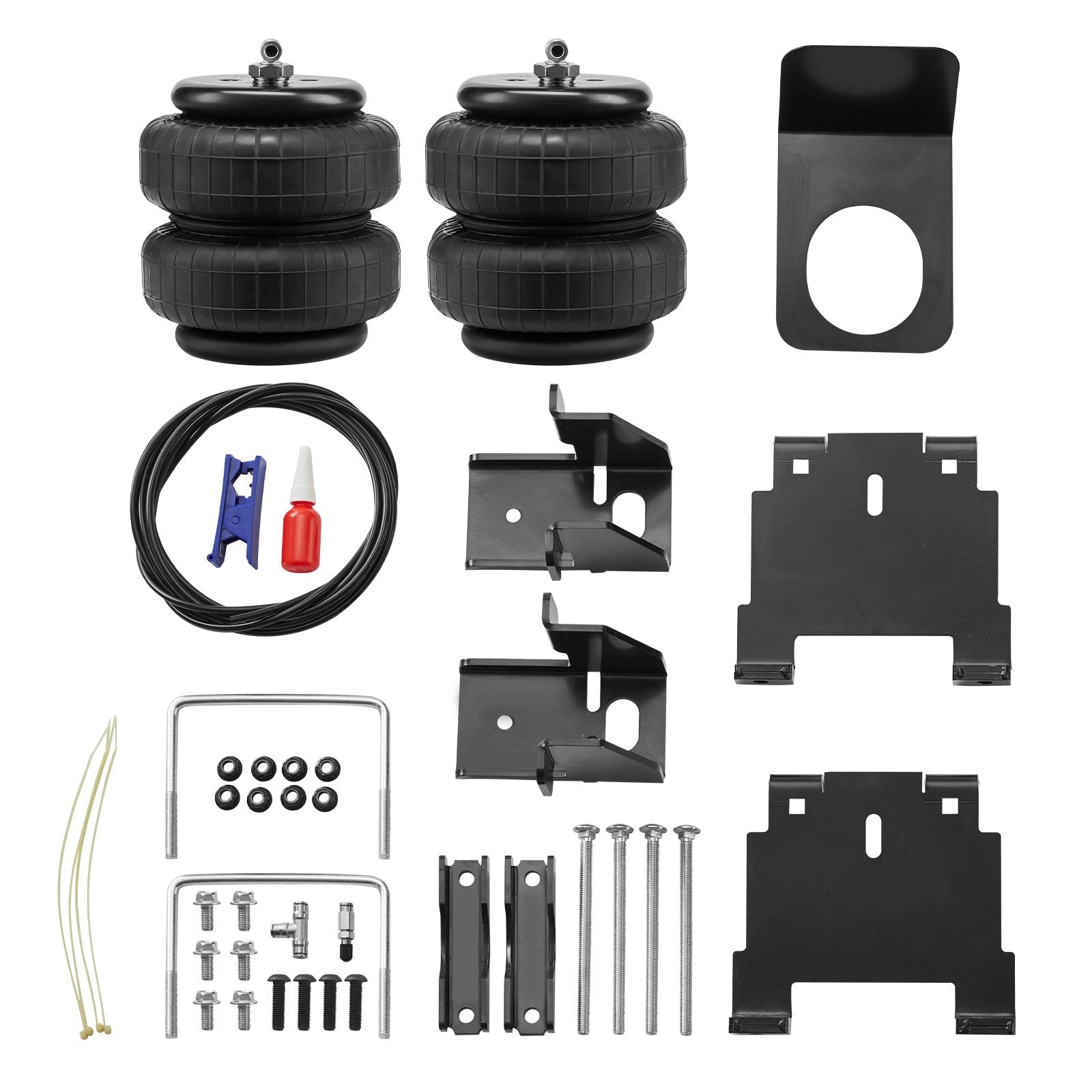 Automotive Repair & Speciality Tools: VEVOR Air Bag Suspension Kit, Air Springs Suspension Bag Kit Compatible with 2007-2018 Chevrolet Silverado 1500 and GMC Sierra 1500 2WD 4WD, 5000 lbs Loading, 5 to 100 PSI