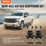 Automotive Repair & Speciality Tools: VEVOR Air Bag Suspension Kit, Air Springs Suspension Bag Kit Compatible with 2007-2018 Chevrolet Silverado 1500 and GMC Sierra 1500 2WD 4WD, 5000 lbs Loading, 5 to 100 PSI