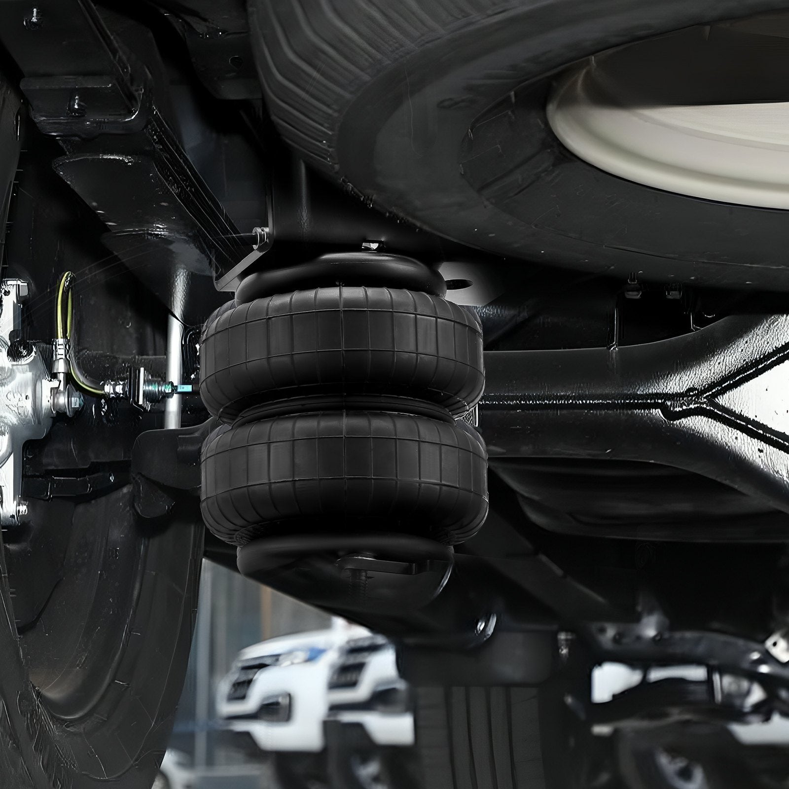 Automotive Repair & Speciality Tools: VEVOR Air Bag Suspension Kit, Air Springs Suspension Bag Kit Compatible with 2007-2018 Chevrolet Silverado 1500 and GMC Sierra 1500 2WD 4WD, 5000 lbs Loading, 5 to 100 PSI