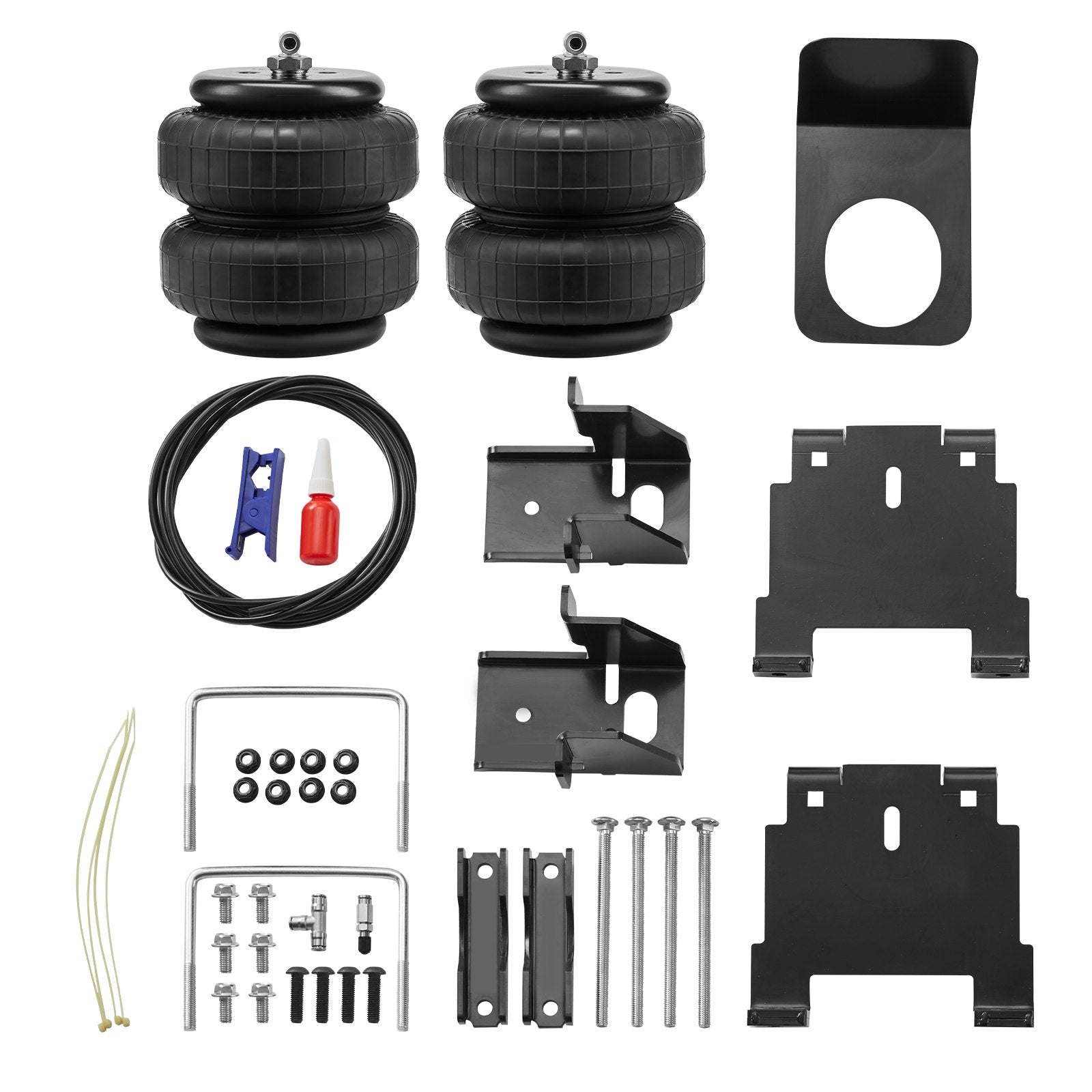 Automotive Repair & Speciality Tools: VEVOR Air Bag Suspension Kit, Air Springs Suspension Bag Kit Compatible with 2007-2018 Chevrolet Silverado 1500 and GMC Sierra 1500 2WD 4WD, 5000 lbs Loading, 5 to 100 PSI