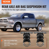 Automotive Repair & Speciality Tools: VEVOR Air Bag Suspension Kit, Air Springs Suspension Bag Kit Compatible with 2003-2013 Dodge Ram 2500 4WD, 2003-2018 Dodge Ram 3500 4WD, 5000 lbs Loading, 5 to 100 PSI