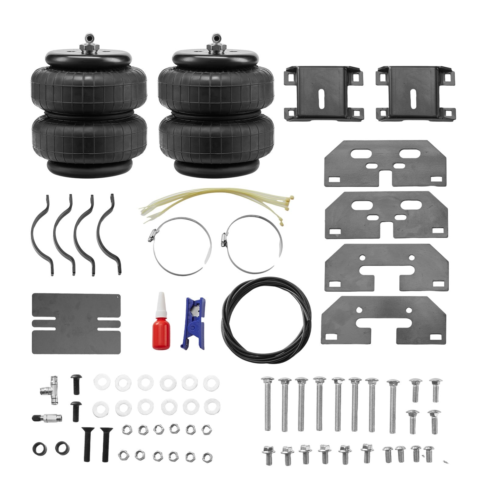 Automotive Repair & Speciality Tools: VEVOR Air Bag Suspension Kit, Air Springs Suspension Bag Kit Compatible with 1999-2004 Ford F250/F350 2WD 4WD, 2008-2010 Ford F250/F350 2WD 4WD, 5000 lbs Loading, 5 to 100 PSI