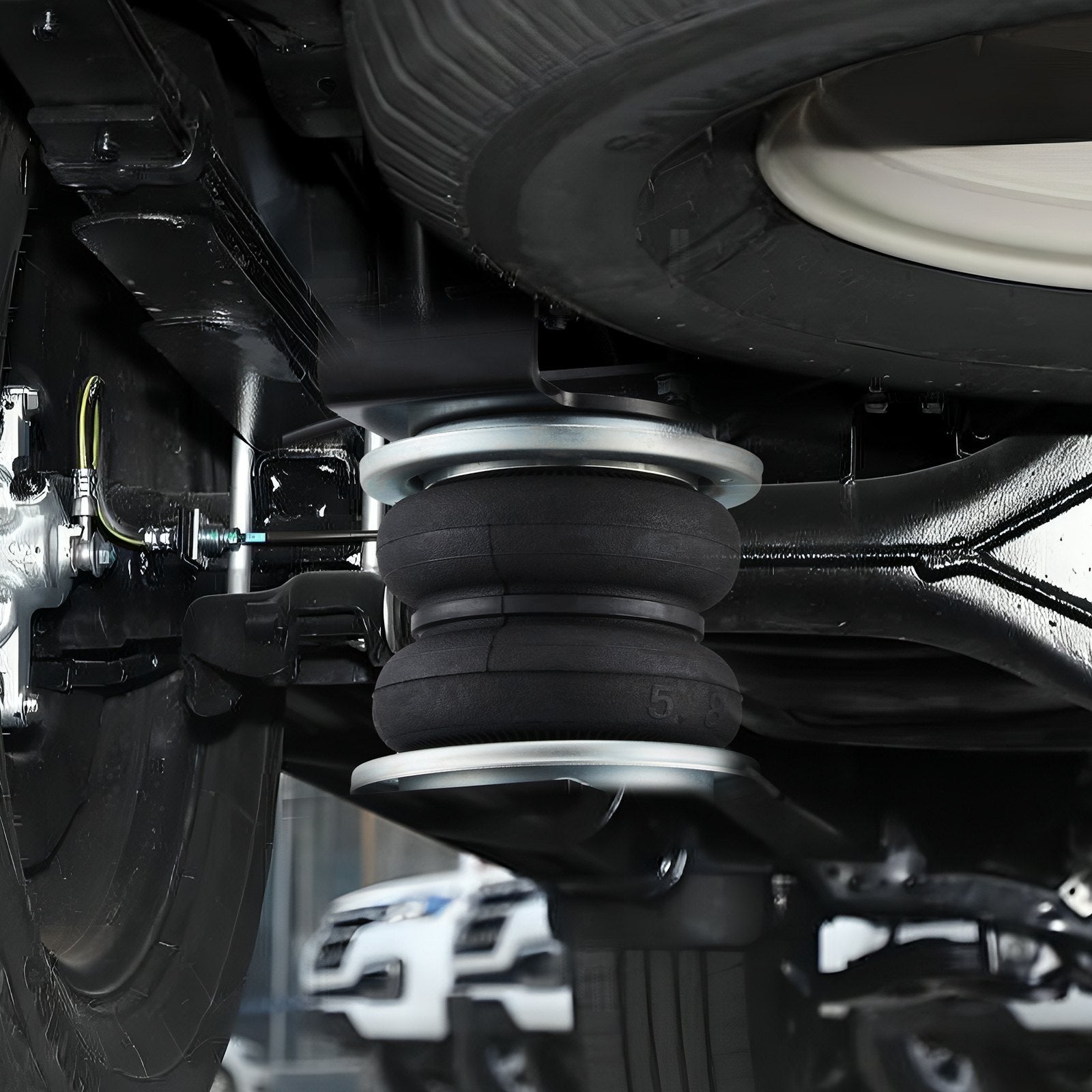 Automotive Repair & Speciality Tools: VEVOR Air Bag Suspension Kit, Air Springs Suspension Bag Kit Compatible with 2011-2019 Chevrolet Silverado 2500/3500HD and GMC Sierra 2500/3500HD 4WD RWD, 5000 lbs Loading, 5 to 100 PSI