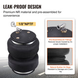 Automotive Repair & Speciality Tools: VEVOR Air Bag Suspension Kit, Air Springs Suspension Bag Kit Compatible with 2014-2023 Dodge Ram 2500 2WD 4WD, 5000 lbs Loading, 5 to 100 PSI