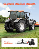 Automotive Parts: VEVOR 3 Point Trailer Hitch with 2 in Receiver, 3pt Quick Hitch Attachment for Category 1 Tractor, 3000lbs Capacity, Tow Drawbar Adapter, Compatible with Kubota, Mahindra, Ford, Yanmar, John Deere