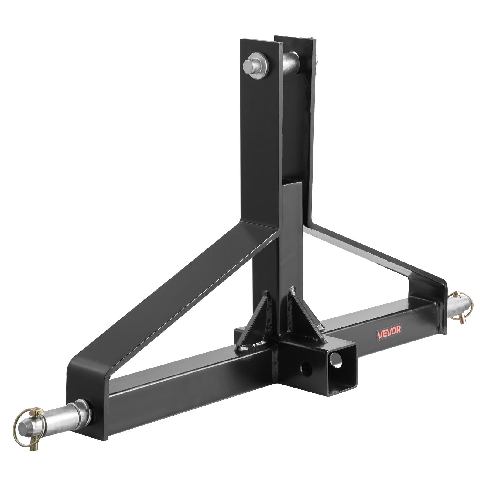Automotive Parts: VEVOR 3 Point Trailer Hitch with 2 in Receiver, 3pt Quick Hitch Attachment for Category 1 Tractor, 3000lbs Capacity, Tow Drawbar Adapter, Compatible with Kubota, Mahindra, Ford, Yanmar, John Deere
