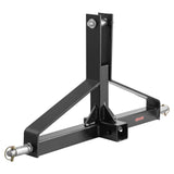 Automotive Parts: VEVOR 3 Point Trailer Hitch with 2 in Receiver, 3pt Quick Hitch Attachment for Category 1 Tractor, 3000lbs Capacity, Tow Drawbar Adapter, Compatible with Kubota, Mahindra, Ford, Yanmar, John Deere