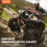 Ride On Cars: VEVOR Electric Winch ATV UTV 2041 kg Synthetic Rope Waterproof Remote Control