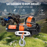 Ride On Cars: VEVOR Electric Winch ATV UTV 2041 kg Synthetic Rope Waterproof Remote Control