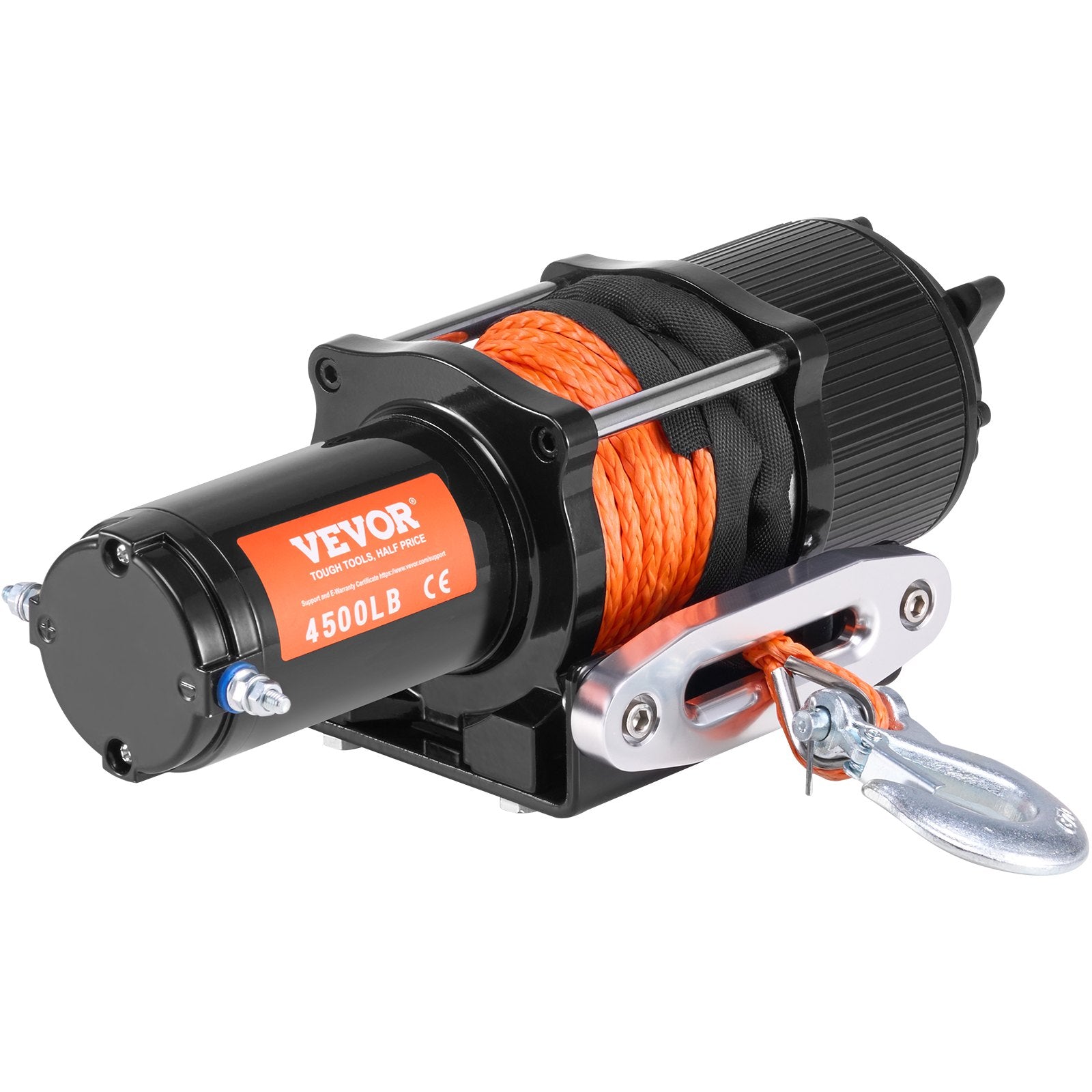 Ride On Cars: VEVOR Electric Winch ATV UTV 2041 kg Synthetic Rope Waterproof Remote Control
