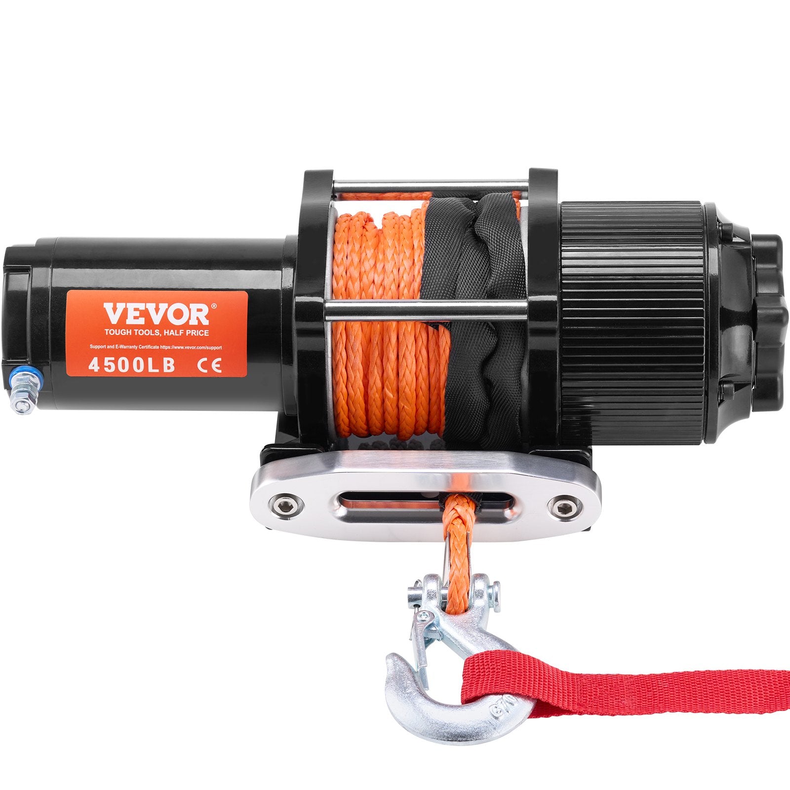 Ride On Cars: VEVOR Electric Winch ATV UTV 2041 kg Synthetic Rope Waterproof Remote Control