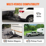 Automotive Parts: VEVOR A-Frame Trailer Coupler, Fits 2-Inch Hitch Ball Size, 7000 lbs Towing Capacity, Heavy Duty Steel Coupler, Ideal for Towing Station Wagons, Pickup Trucks, SUVs, Campers, Black Coating Surface