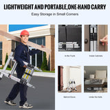 Automotive Repair & Speciality Tools: VEVOR Telescoping Extension Ladder 12.5FT A-Shape w/ Stabilizer Bar for RV