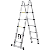 Automotive Repair & Speciality Tools: VEVOR Telescoping Extension Ladder 12.5FT A-Shape w/ Stabilizer Bar for RV